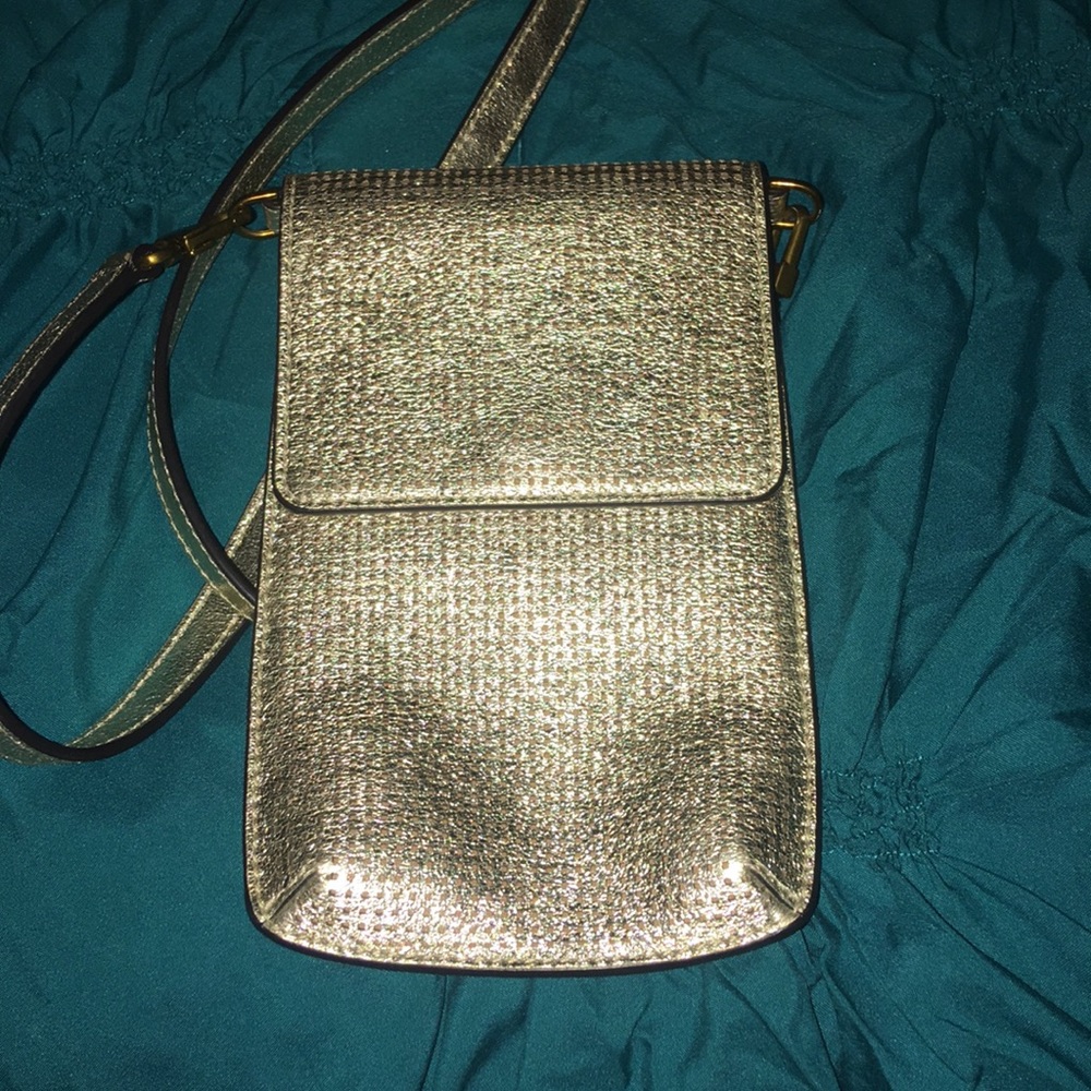 Authentic Tory Burch Card and Phone crossbody